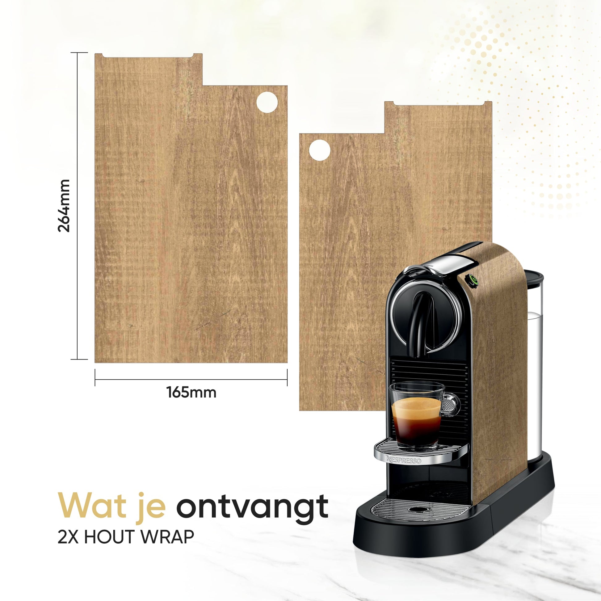 Sticker Wrap Hout - wrapppy